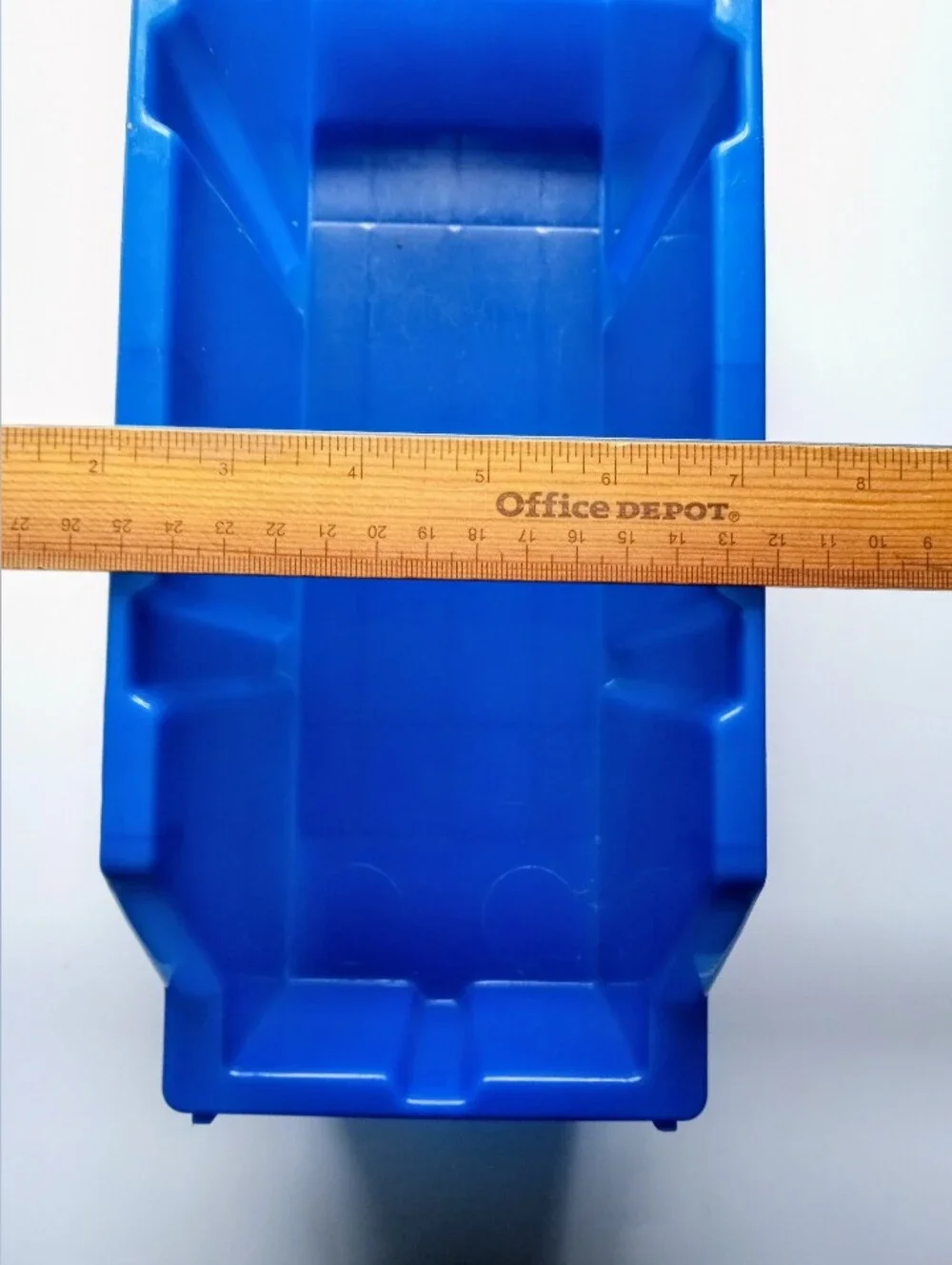 Blue Seville Classics Medium Storage Bin - Great For Lego Toys Home Organization